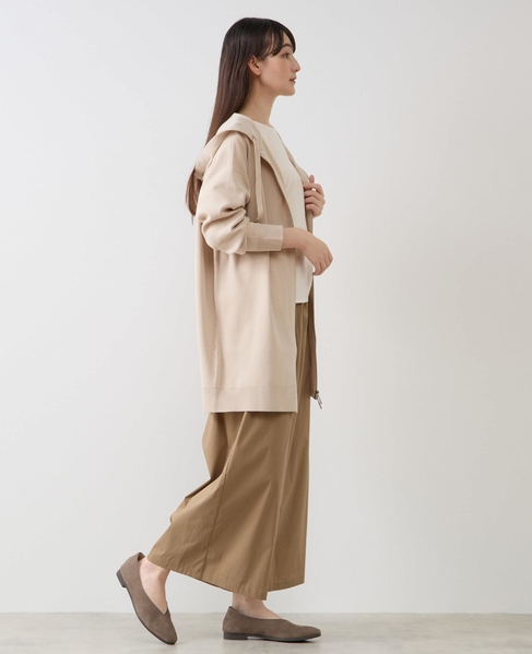 フードニットパーカー 詳細画像 ライトベージュ 7