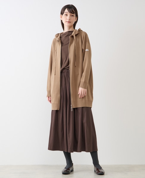 フードニットパーカー 詳細画像 モカ 2