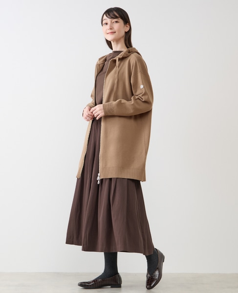 フードニットパーカー 詳細画像 モカ 3