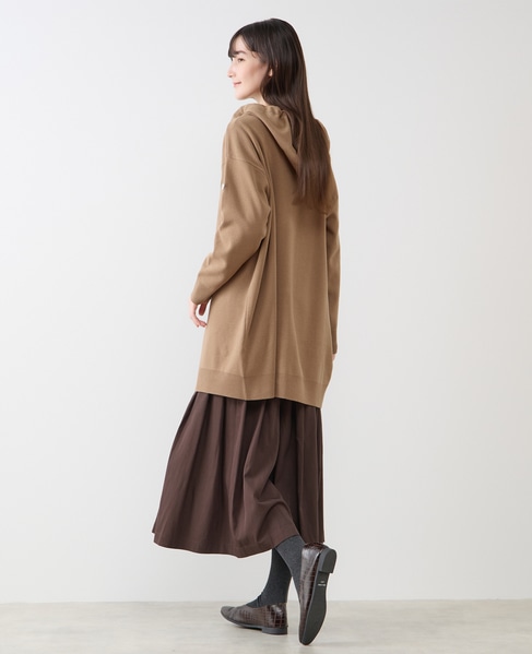 フードニットパーカー 詳細画像 モカ 4