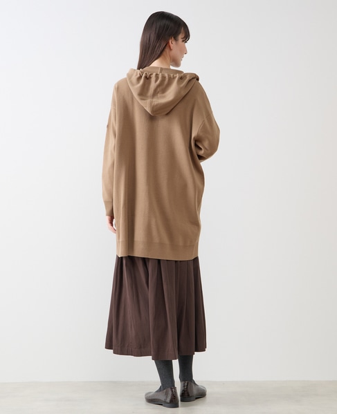 フードニットパーカー 詳細画像 モカ 5