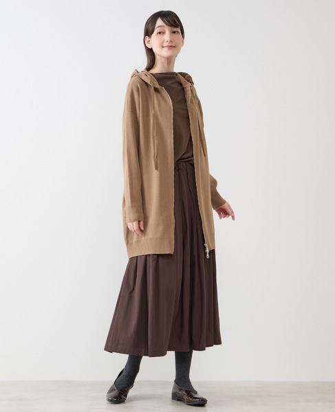 フードニットパーカー 詳細画像 モカ 7