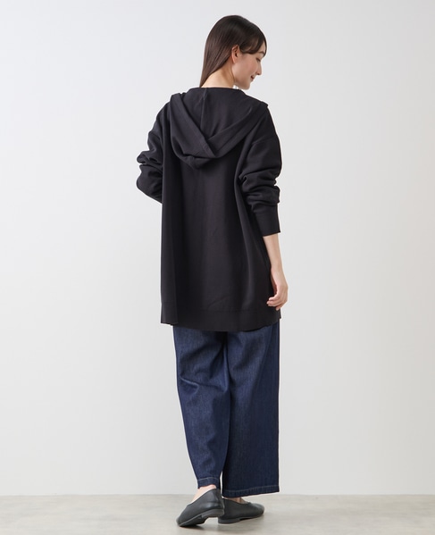 フードニットパーカー 詳細画像 ブラック 4
