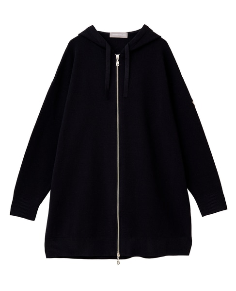 フードニットパーカー 詳細画像 ブラック 8