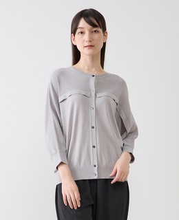 【LOURMARIN】フリルカーディガン