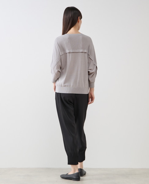 【LOURMARIN】フリルカーディガン 詳細画像 グレー 5