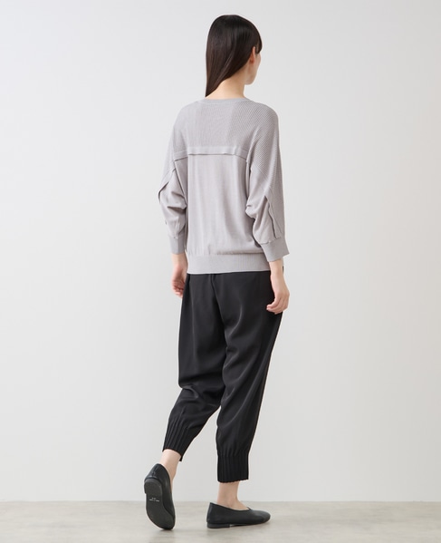 【LOURMARIN】フリルカーディガン 詳細画像 グレー 6