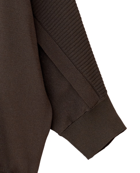 【LOURMARIN】フリルカーディガン 詳細画像 ブラウン 6