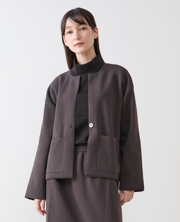 ラウンドネックカーディガン