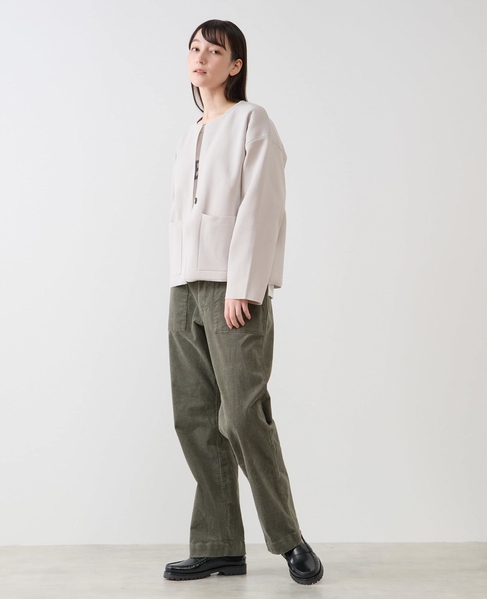 ラウンドネックカーディガン 詳細画像 ライトベージュ 3