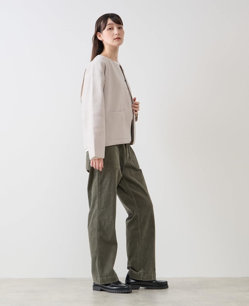 ラウンドネックカーディガン 詳細画像 ライトベージュ 8