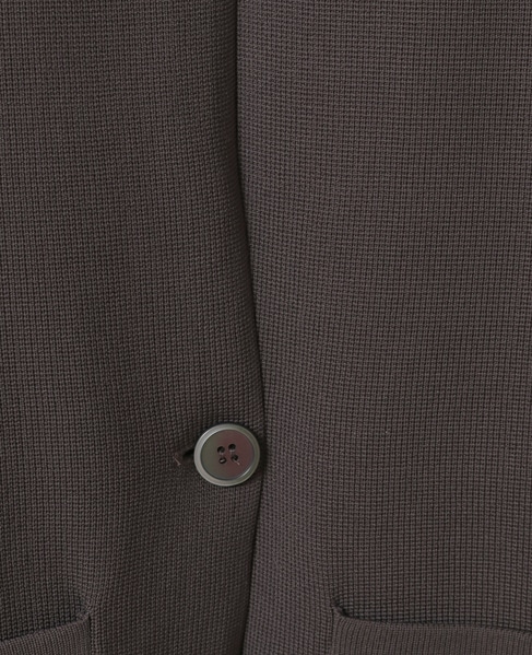 ラウンドネックカーディガン 詳細画像 ダークブラウン 11