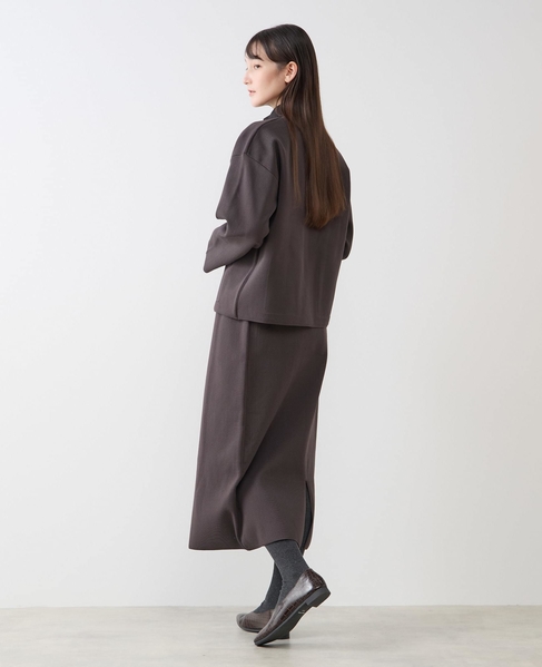 ラウンドネックカーディガン 詳細画像 ダークブラウン 4