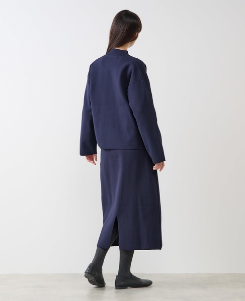 ラウンドネックカーディガン 詳細画像 ダークネイビー 6