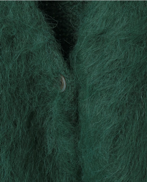 ロングシャギーショートカーディガン 詳細画像 モスグリーン 15