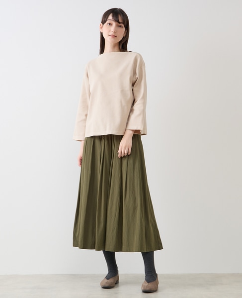 ボトルネックニットプルオーバー 詳細画像 ライトベージュ 8