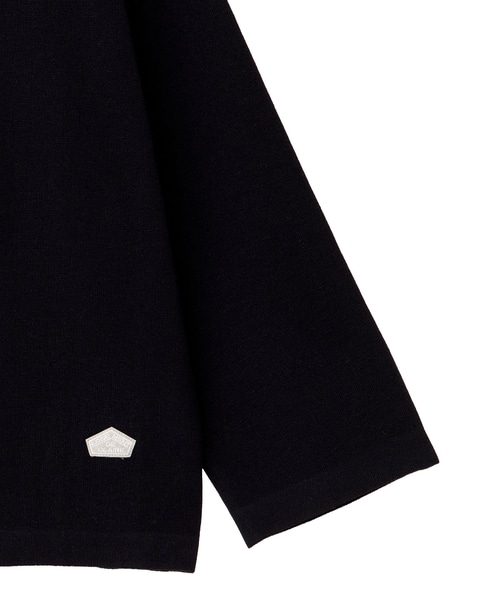 ボトルネックニットプルオーバー 詳細画像 ブラック 11