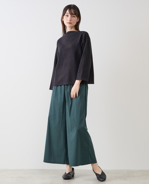 ボトルネックニットプルオーバー 詳細画像 ブラック 7