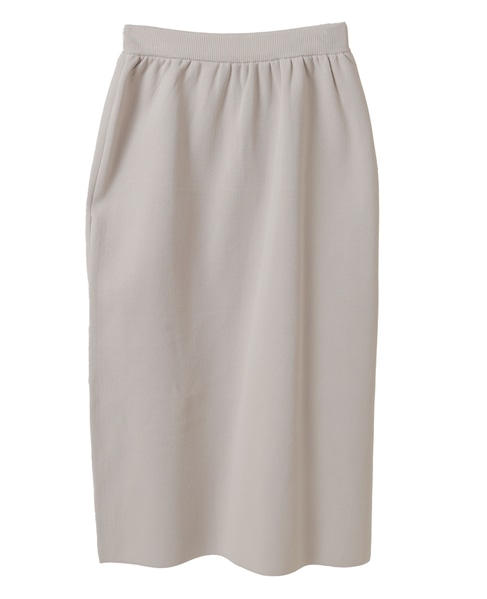 モックネックプルオーバー＆ロングニットスカートSET 詳細画像 ライトベージュ 11