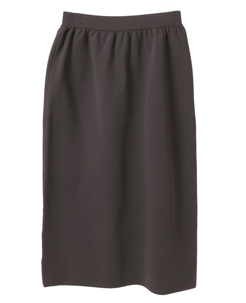 モックネックプルオーバー＆ロングニットスカートSET 詳細画像 ダークブラウン 12