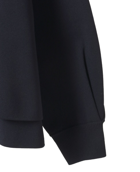 モックネックプルオーバー＆ロングニットスカートSET 詳細画像 ダークネイビー 14