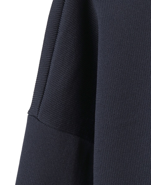 モックネックプルオーバー＆ロングニットスカートSET 詳細画像 ダークネイビー 15