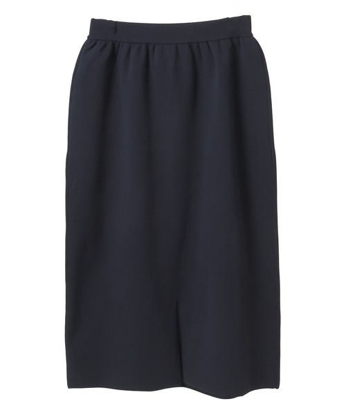 モックネックプルオーバー＆ロングニットスカートSET 詳細画像 ダークネイビー 16