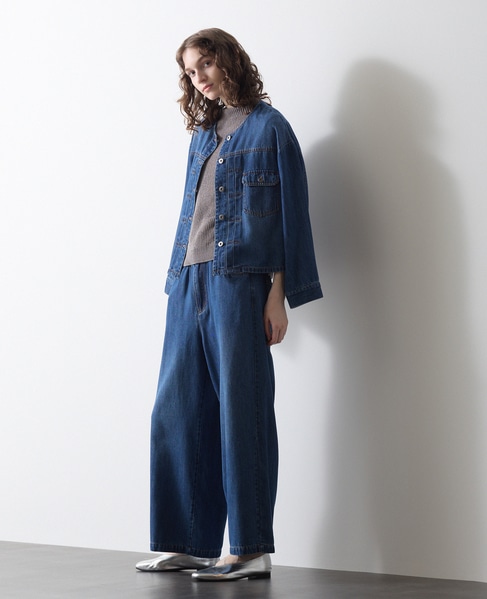 ボトルネックノースリーブニット 詳細画像 グレー 3