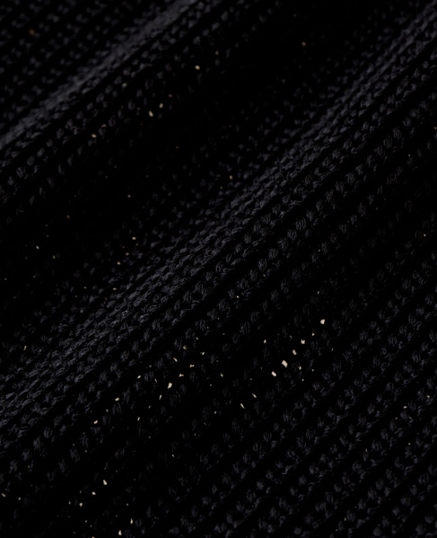 ボトルネックノースリーブニット 詳細画像 ブラック 15