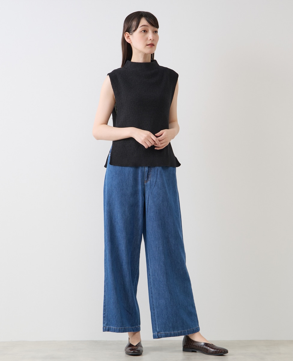 ツイルレーヌ・ノースリーブニット HERMES エルメス レディース ノースリーブ ニット セーター