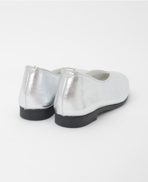 Vカットフラットシューズ 詳細画像 シルバー 13
