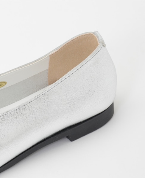 Vカットフラットシューズ 詳細画像 シルバー 16