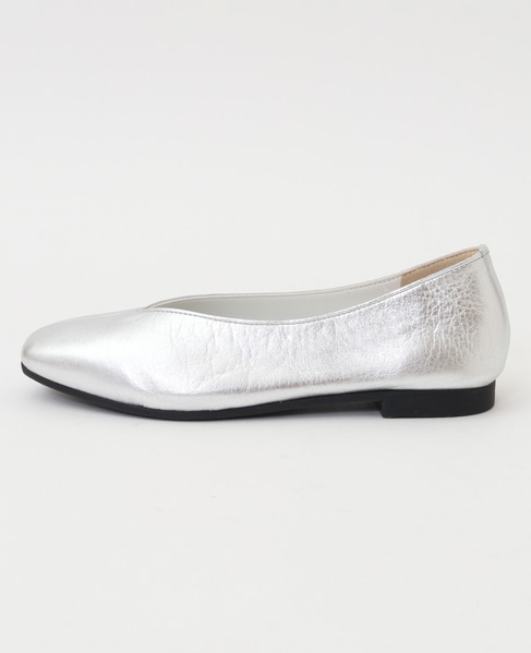 Vカットフラットシューズ 詳細画像 シルバー 6
