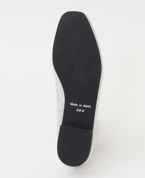 Vカットフラットシューズ 詳細画像 シルバー 8