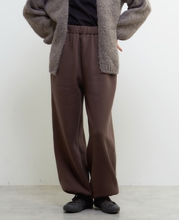 裏起毛セミワイドカットパンツ