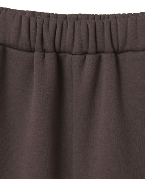 裏起毛セミワイドカットパンツ 詳細画像 ブラウン 12