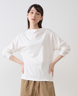 ボトルネックカットプルオーバー