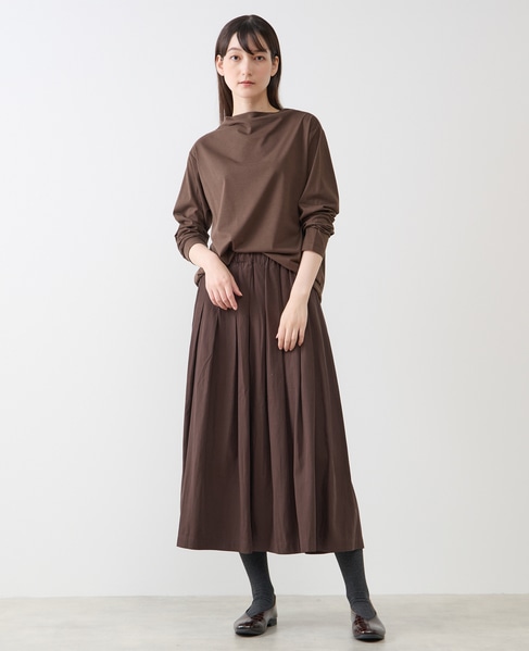 ボトルネックカットプルオーバー 詳細画像 ブラウン 2