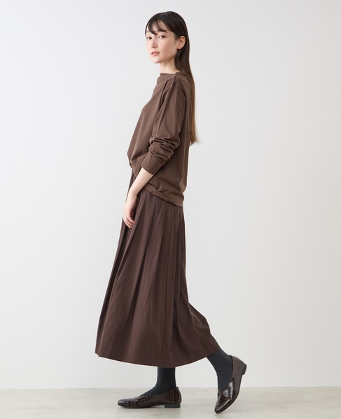 ボトルネックカットプルオーバー 詳細画像 ブラウン 4