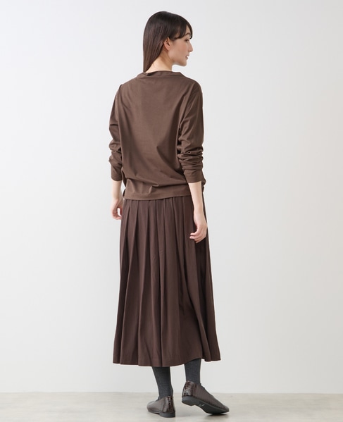 ボトルネックカットプルオーバー 詳細画像 ブラウン 5