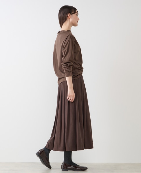 ボトルネックカットプルオーバー 詳細画像 ブラウン 6