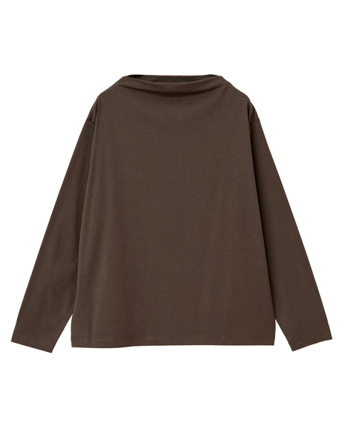ボトルネックカットプルオーバー 詳細画像 ブラウン 9