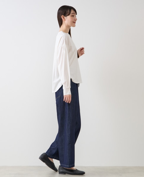 タックスリーブカットプルブラウス 詳細画像 オフ 6