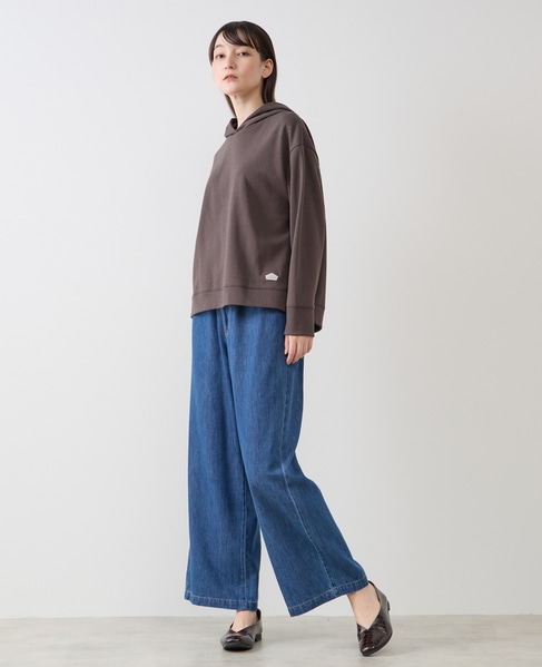 シンプルフーディー 詳細画像 チャコールグレー 3