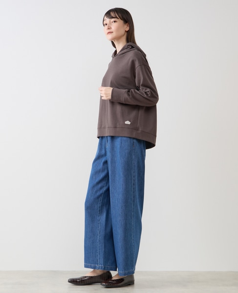 シンプルフーディー 詳細画像 チャコールグレー 4