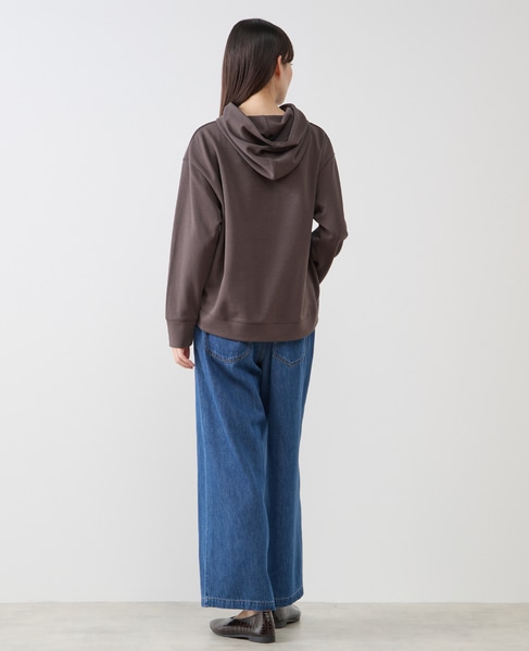 シンプルフーディー 詳細画像 チャコールグレー 6