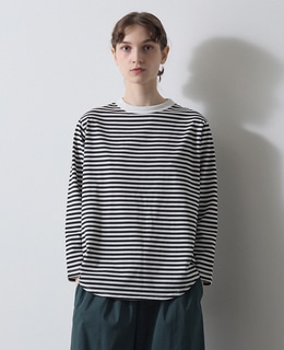 定番ラウンドヘムロングTシャツ
