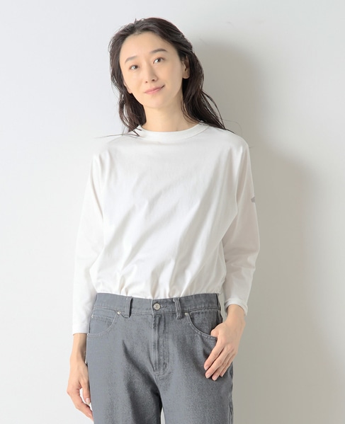 定番ラウンドヘムロングTシャツ 詳細画像 オフ 1