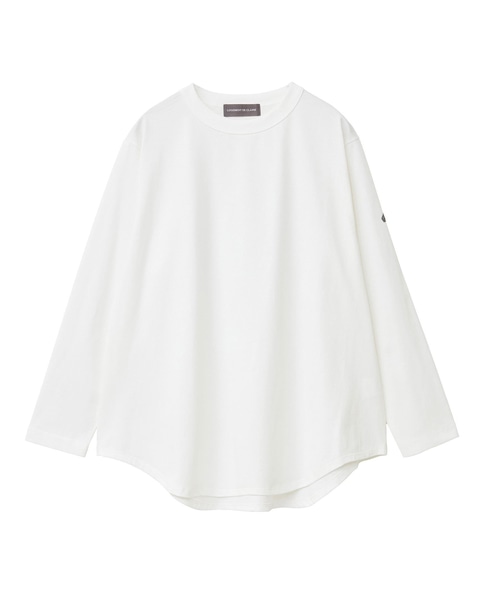 定番ラウンドヘムロングTシャツ 詳細画像 オフ 5