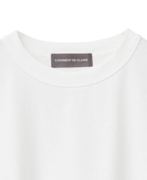 定番ラウンドヘムロングTシャツ 詳細画像 オフ 7